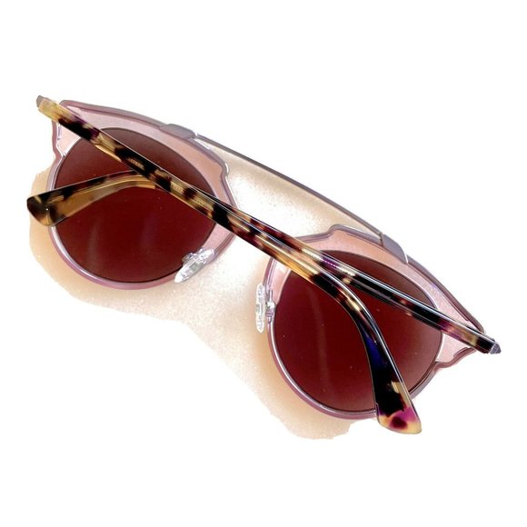 Dior SO REAL Pink Brow Bar Aviator Sunglasses - Picture 4 of 12